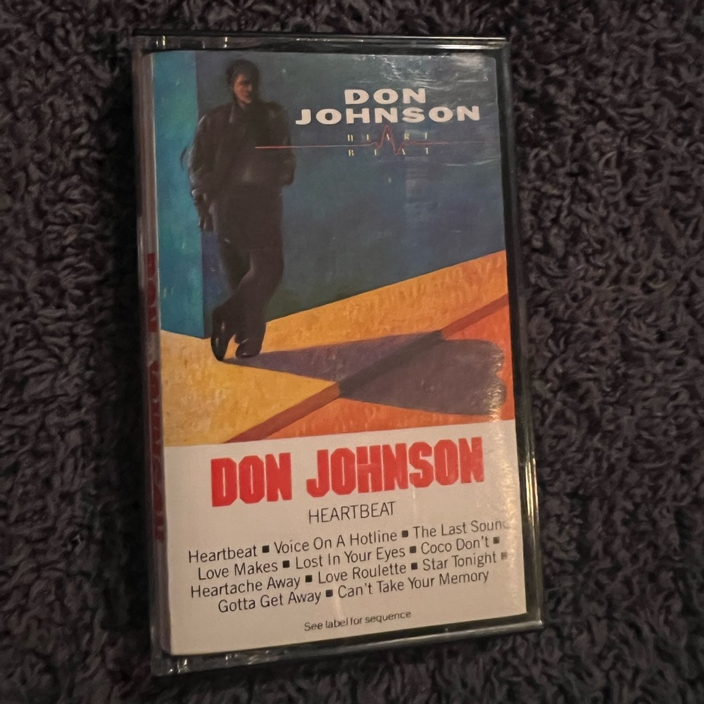 Don Johnson - Heartbeat Cassette